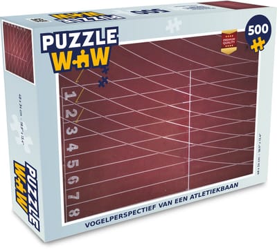 Puzzel een atletiekbaan - Legpuzzel - Puzzel 500 stukjes
