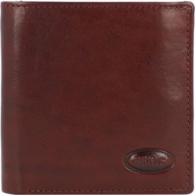 BRIC'S Leren Portemonnee Weense doos Monte Rosa Wallet Brown Bruine