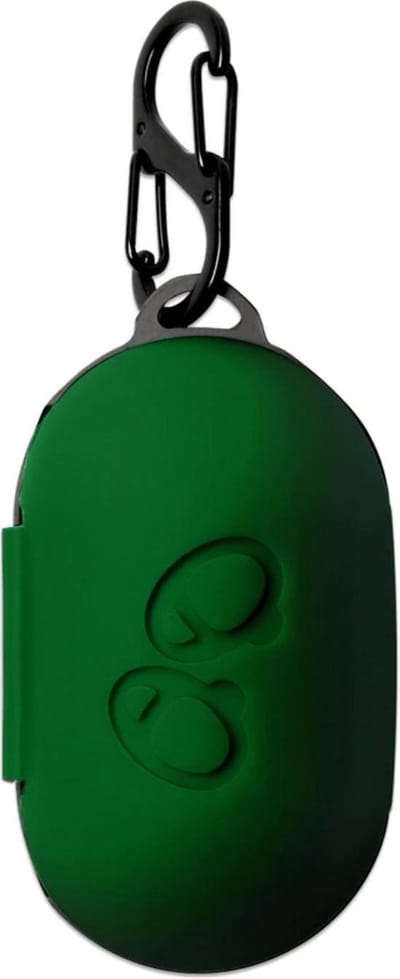 KELERINO. Hoesje geschikt voor Samsung Galaxy Buds - Fullcover - Groen