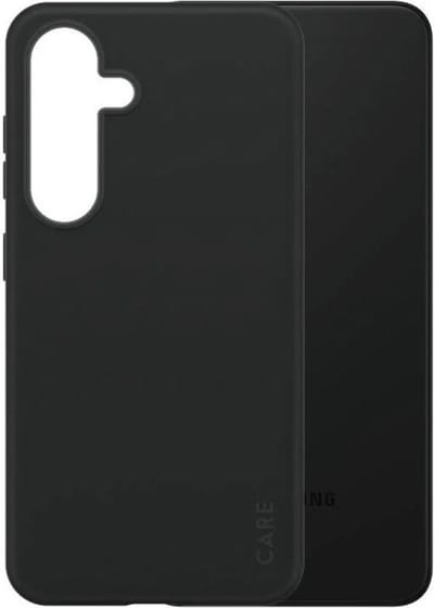 CARE by PanzerGlass Fashionable Case Black w. QI Compatible Samsung Galaxy S24