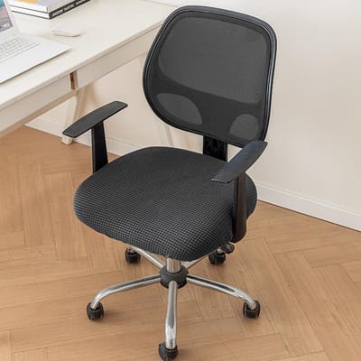 Kantoor Stoelhoes voor Huishouden Universele Stoelhoes voor Computer Draaistoel Hoes Verdikte Krukhoes voor Zitkussenhoes Small 36-44