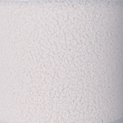 Näve Fluffy tafellamp, wit, hoogte 31 cm textiel E27 cilindrisch