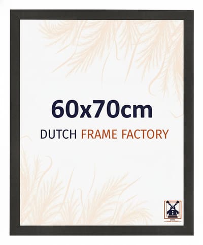 Fotolijst 60x70 cm - MDF - Zwart Mat - Benno
