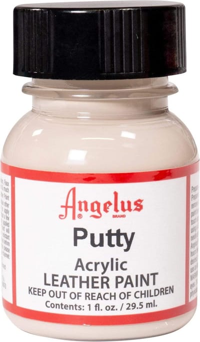Angelus Leather Acrylic Paint - textielverf voor leren stoffen - acrylbasis - Putty - 29,5ml