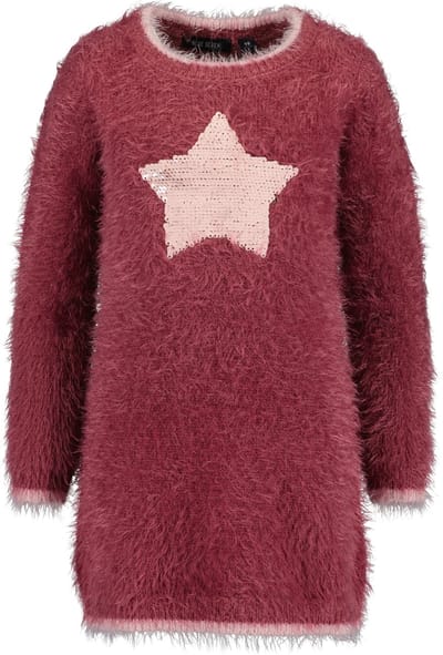 Blue Seven - Jurk - Raspberry - Maat 104