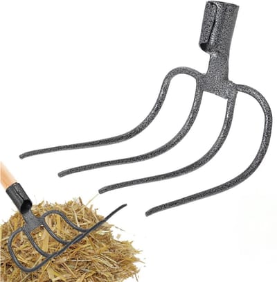DailySupplies® Woelvork met Verkruimelaar - Spitvork - Grelinette