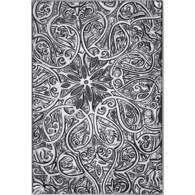 Sizzix A5 3D Embossing sjabloon "Engraved by Tim Holtz"