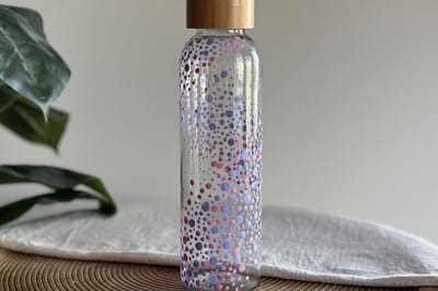 Little Creations DIY waterfles roze en lila - creatieve set voor volwassenen.