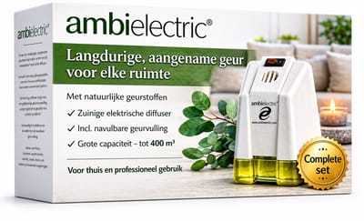 Ambielectric Relax Geurverspreider Stopcontact–Starterkit met Navulling – Rustgevende Geur