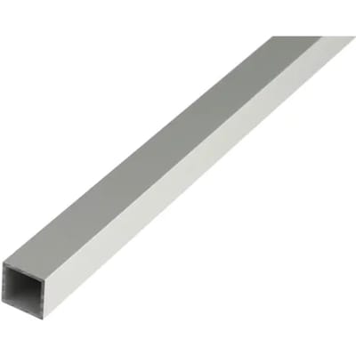 Alberts 488116 vierkante buis | aluminium, naturel | 1000 x 30 x 30 mm