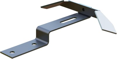 Nokpannen Klemmen - Dakpannen Bevestiging - Dakherstel - Robuust Aluminium - Type 200 - Zwart RAL 9005