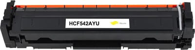 HP CF542A - Toner Geel - 1300 pagina's - Huismerk Compatible - Geschikt voor HP Canon i-Sensys 623cw Canon i-Sensys LBP621cw Canon i-Sensys MF641cw Canon i-Sensys MF643cdw Canon i-Sensys MF645cx HP Color LaserJet Pro M254dn - HP toner