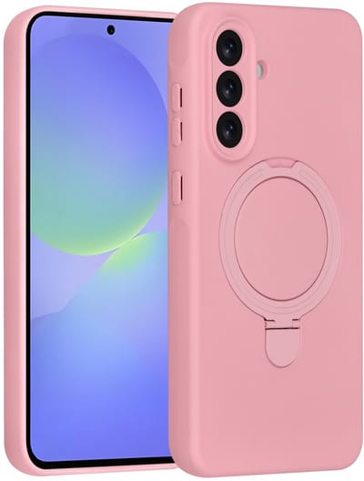 TUNIQ telefoonhoesje voor Samsung Galaxy A36 - MagSafe met ringstand - Roze