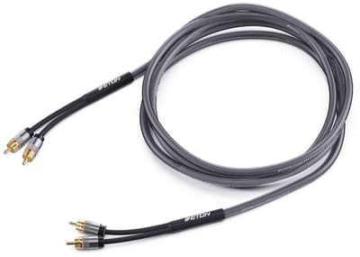 Eton RCA2U-075 – High-End RCA-kabel 0,75m met OFC koper en 24K vergulde connectoren