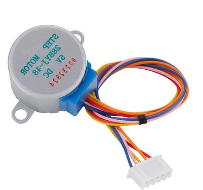 DC Motor Set - Stappenmotoren - Precisie Beweging - Hoge Koppel - 5 Stuks - Metaal