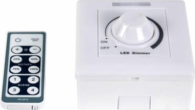 LED dimmer 200 Watt incl. afstandsbediening - Crius
