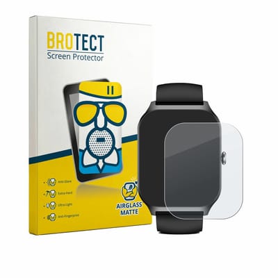 BROTECT - Screenprotector voor Kriutefy Smartwatch 1.83" - Folie Beschermfolie Beschermglas matte