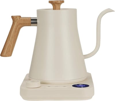 Kop Warmer - Drank Verwarmer - Warme Drank - Automatische Uitschakeling - 1 Liter Capaciteit - Wit