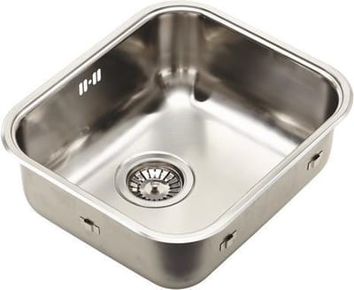 spoelbak rvs vierkant met korfplug