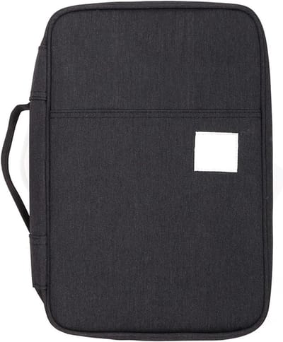 Grote Potlood Tas - Opberg Etui - Kunst Benodigdheden - 300 Slots Capaciteit - 33x25x9.5cm - Zwart