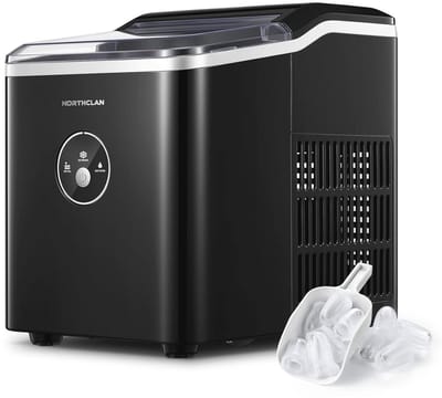 IJsblokjesmachine - 14 kg productie per 24 uur, 9 ijsblokjes in 6-8 minuten, geluidsarm, ideaal voor thuis en kantoor