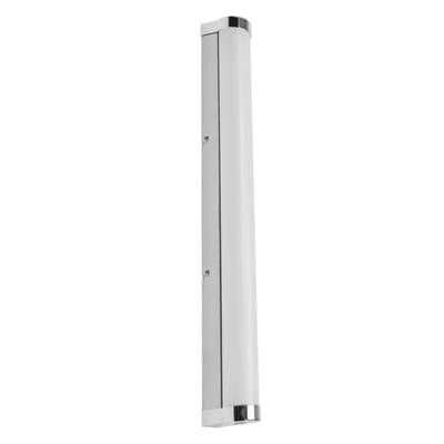 OSRAM ORBIS Buisspiegel-/wandlamp met LED, mat glas/chroom, 12W, 1200lm, dimbaar, 3000/4000K verstelbaar via wandschakelaar, 60cm diameter, IP44 bescherming tegen vreemde voorwerpen/spatwater