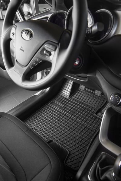 Ford Transit Mk7 2006-2013 - Rubberen Automatten - 7 Personen - Doka / Dubbele Cabine - Perfecte Pasvorm - Set 5-delig