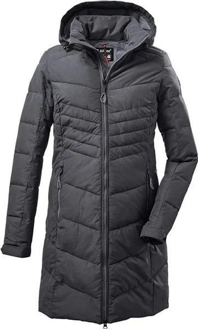 Killtec Kow 150 Casual winterjas dames Antraciet 5XL/50
