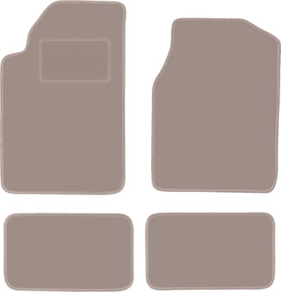 Beige velours vloermatten voor: Chrysler 300M sedan (1998-2004)