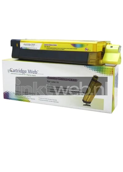 Huismerk Oki C3xxx / C5xxx geel (Huismerk (compatible))
