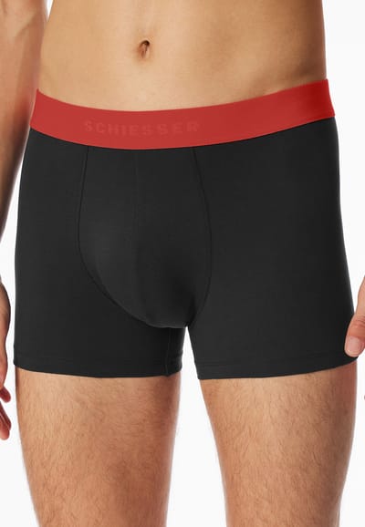 Boxershort met elastische logoband in een set van 3 stuks