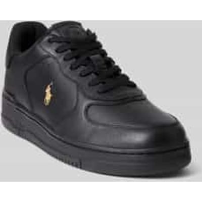 sneakers van echt leer