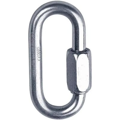 Stalen schakel Singing Rock Small Oval