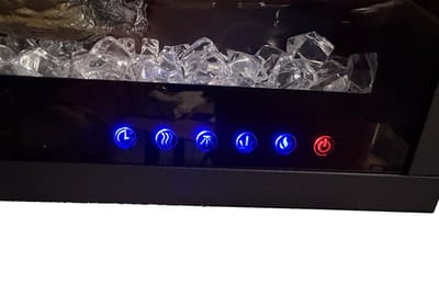 Comfortable at Home, Ghiffa 152, Elektrische sfeerhaard breedte 152cm, LED-techniek voor natuurlijk vlameffect, Schakelbare verwarming 750/1500W, Inbouw, Wandmontage, Cinewall, Inbouwdiepte slechts 17cm, Timer, Afstandsbediening, App en Stembediening