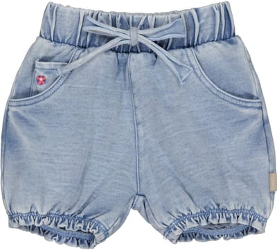 B.E.S.S. Baby meisje jog denim Short Light blue maat 68