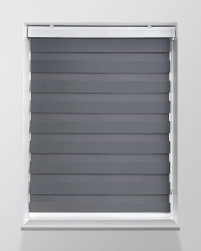 Duo Rolgordijn Lichtdoorlatend - Grijs - 100x175cm