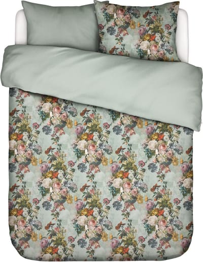 Essenza Karli Dekbedovertrek Mineral green - Lits-Jumeaux - 240x200/220 cm