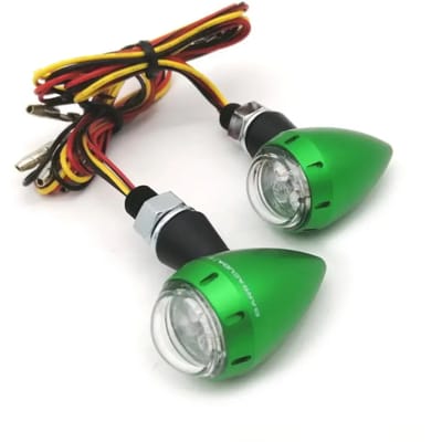Paar motorfiets LED-knipperlichten Barracuda S-Led3 B-Lux