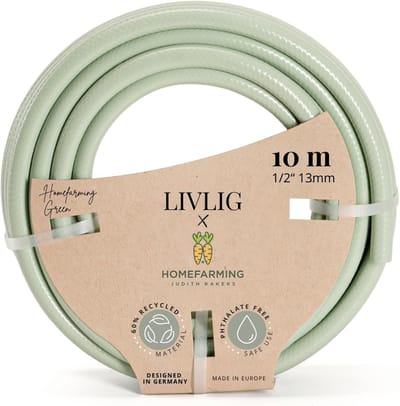 Tuinslang - Waterleiding Slang - Planten Water Geven - Vormvast - 10 meter - Groen
