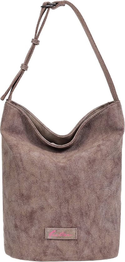 Fritzi aus Preußen Schoudertas Sumo01 Rub Mix Hobo Bag Old Wood Bruine