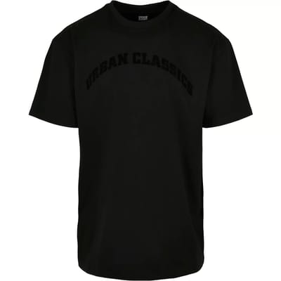 Urban Classics - Oversized Gate Heren T-shirt - S - Zwart