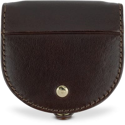 bugatti weense doos Neaples Coin Pouch Brown donkerbruin