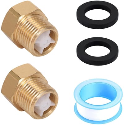 Cosensi- Terugslagklep Messing 3/4 Inch - Terugslagklep 2 Stuks - Terugslagventiel - Waterafvoer - Hoge Kwaliteit - Precisie Afmetingen