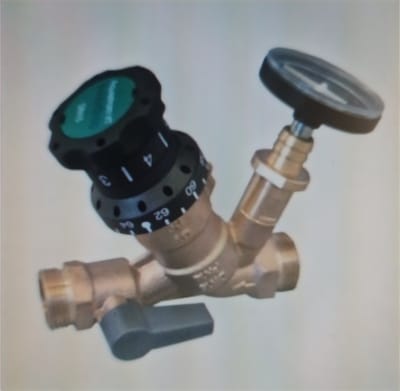 Oventrop Aquastrom Thermostatische reg.afsl. warmtapw