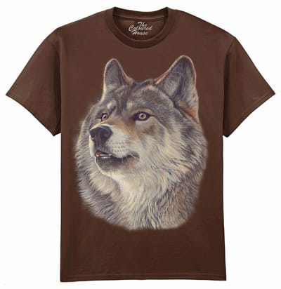 Somethings Going On - Wolf The Coloured House T-shirt M