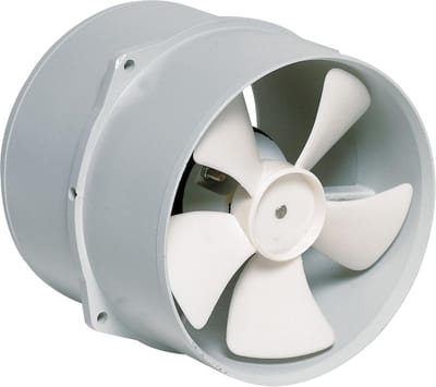 VETUS 12V Afzuigventilator 12m³ Ø178mm
