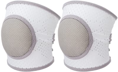Dailygoods- Kniebeschermers Baby - Zacht Katoen - Ademend - Antislip - Duurzaam - Eenvoudig te Reinigen - 21 x 19 cm - Kruippads