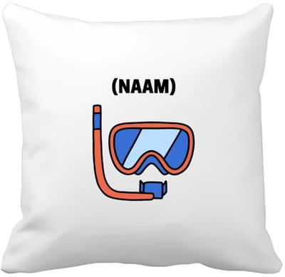 Akyol - duiken met eigen naam Kussen hoes - Zwemmen - duiker - sport - 40 bij 40 cm