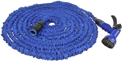 Proplus Uitrekbare Tuinslang 22,5 Meter Met Spuitkop Blauw