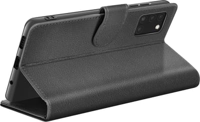Zanae, Hoesje geschikt voor Samsung A31 - Wallet Case & Magneetsluiting, Zwart